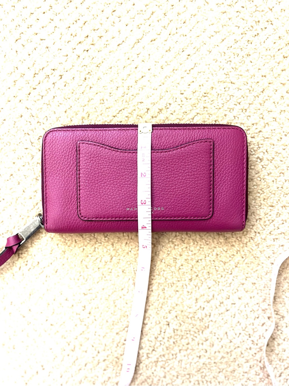 Marc Jacob’s Recruit Fuscia Continental Zip Around Wallet - Picture 14 of 15